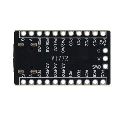 Плата разработки CH32V003F4P6, RISC-V 48 МГц, 16KB Flash, USB Type-C