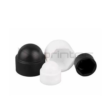Защитный пластиковый колпачок М12 черная заглушка на болт / гайку M12 Plastic Cap