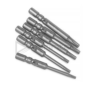 Біта TORX T15 L=40 мм з круглим хвостовиком &Oslash;4 мм стандарт 800 Wing Shank BROPPE