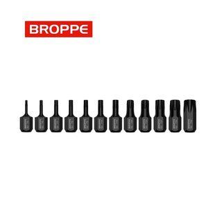 Набір біт торкс BROPPE Torx (T-профіль) L=18мм, 12 шт.