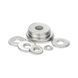 Нержавіюча шайба M5 DIN 125 сталь A2 M5x10x0.5 Stainless Steel Washer AISI 304