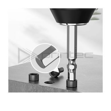 Двусторонняя шестигранная бита H2.5 L=100мм, BROPPE, магнитная, 1/4" HEX