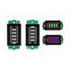 LED-индикатор заряда литиевых батарей 1-8S SPBKGS-10 3-элементный, зеленый