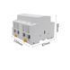Модульний контактор 100А 4НО EARU EACT-100 3P+N 4NO 220В
