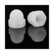 Пластиковая гайка колпачковая М4 Белая нейлоновая с колпачком M4 White plastic nut with cap