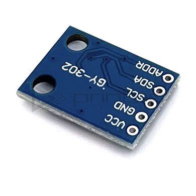 Модуль датчика освещённости GY-302 на базе BH1750FVI, I&sup2;C