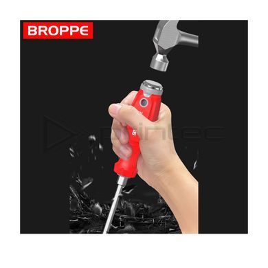 Крестовая отвертка PH 8 x 300мм силовая ударная BROPPE