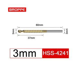 Свердло-фреза &Oslash;3мм пилкове по дереву BROPPE HSS-4241