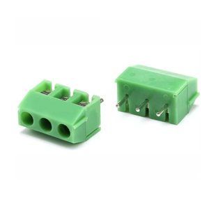 Клемна гвинтова колодка KF396-3P 3 контакти крок 3.96 мм, 3PIN