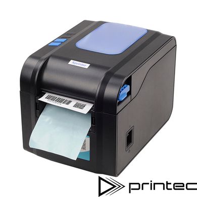 Принтер етикеток та чеків Xprinter XP-370B LAN (Ethernet) + USB