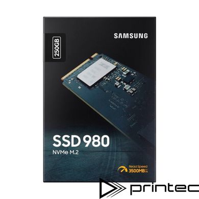 Накопитель Samsung SSD 980 250GB, M.2 PCIe 3.0 (NVMe)