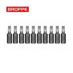 Біта пряма шліцева SL4 L=25мм посилена S2 1/4" HEX BROPPE