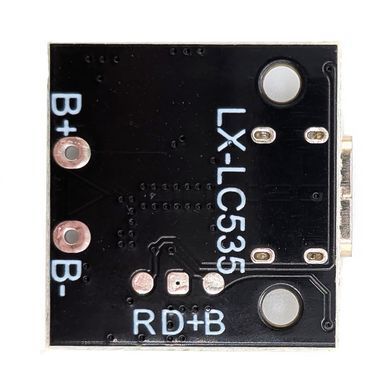 Модуль зарядного устройства 1S Li-Ion/Li-Po аккумуляторов LX-LC535, Type-C, 2.8А, 5В