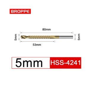 Свердло-фреза &Oslash;5мм пилкове по дереву BROPPE HSS-4241