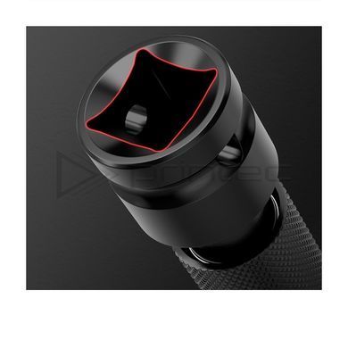 Адаптер для біт 1/4" HEX на гайковерт 1/2" (ударний, Cr-V)