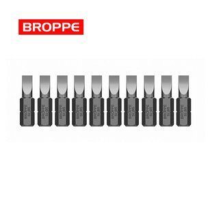 Біта пряма шліцева SL5 L=25мм посилена S2 1/4" HEX BROPPE