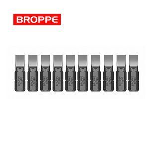 Біта пряма шліцева SL6 L=25мм посилена S2 1/4" HEX BROPPE