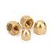Латунная колпачковая гайка М4 Brass Cap Nut M4 DIN 1587