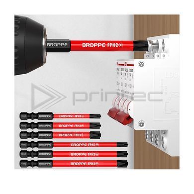 Біта електрика для автоматів PH3 L=100мм &Oslash;6.35 1/4" HEX BROPPE FPH3